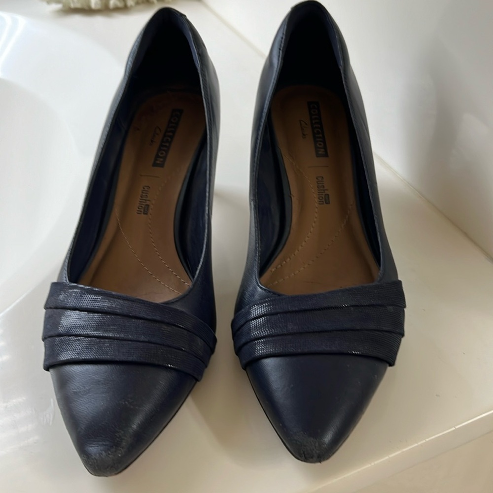 Navy blue Heels
